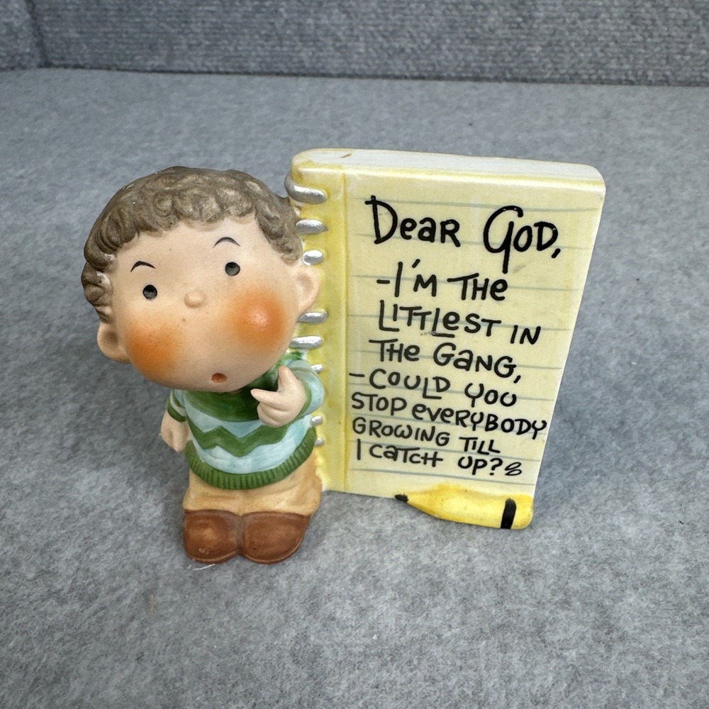 Vintage 1982 Dear God Kids  "I'm The Littlest In The Gang"